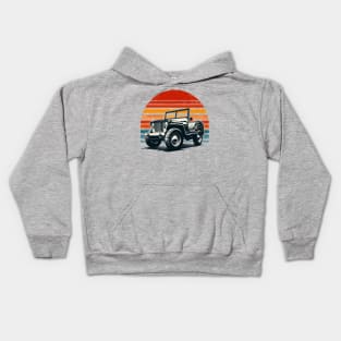 Willys Jeep Kids Hoodie